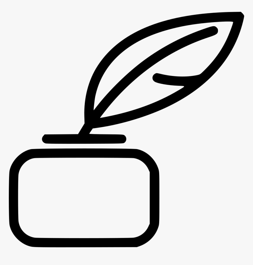 Quill With Ink - Ink Icon Png, Transparent Png, Free Download