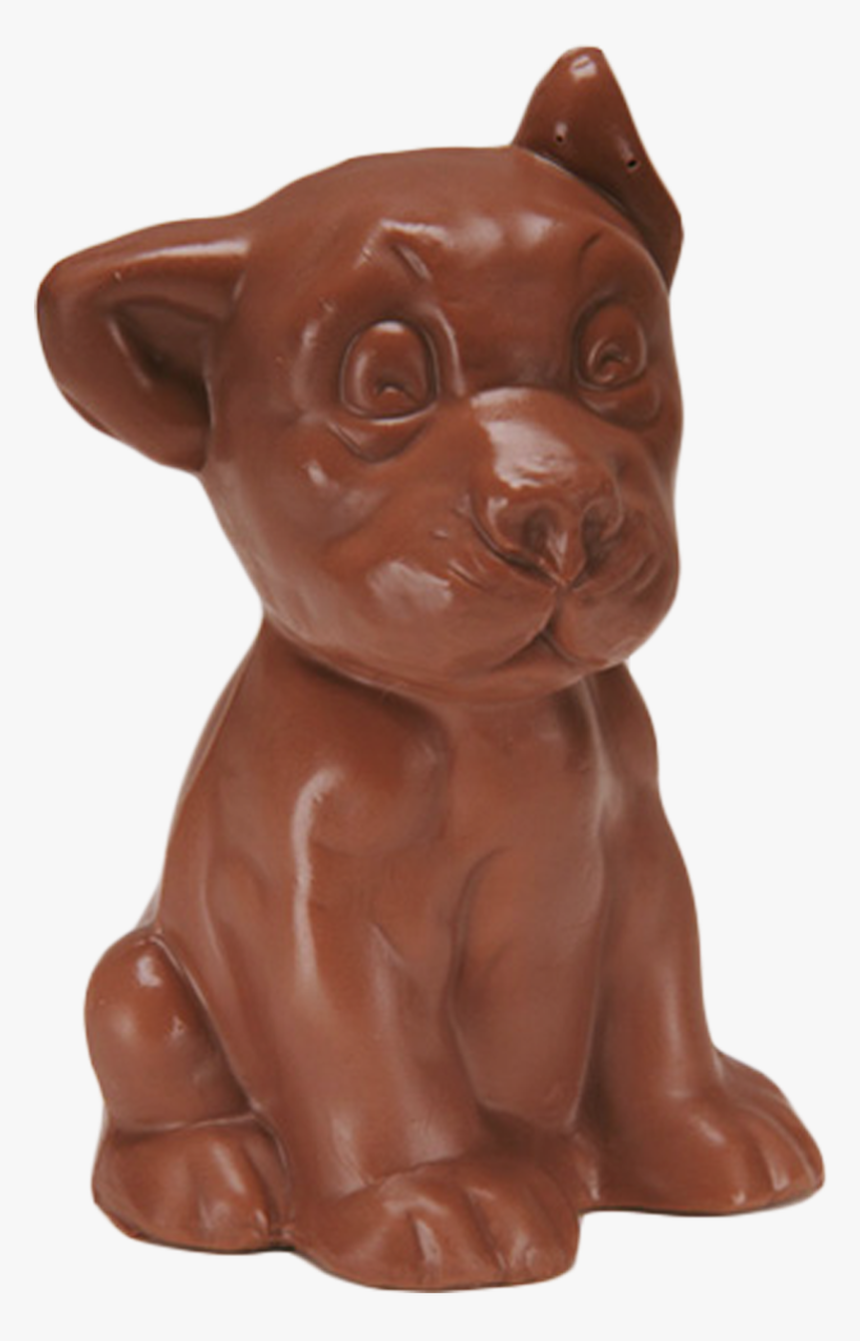 Chocolate Cute Dog Is Available In Milk Chocolate & - Dog Made Of Chocolate, HD Png Download, Free Download