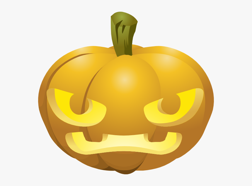 Carved Pumpkin Svg Clip Arts - Pumpkin, HD Png Download, Free Download