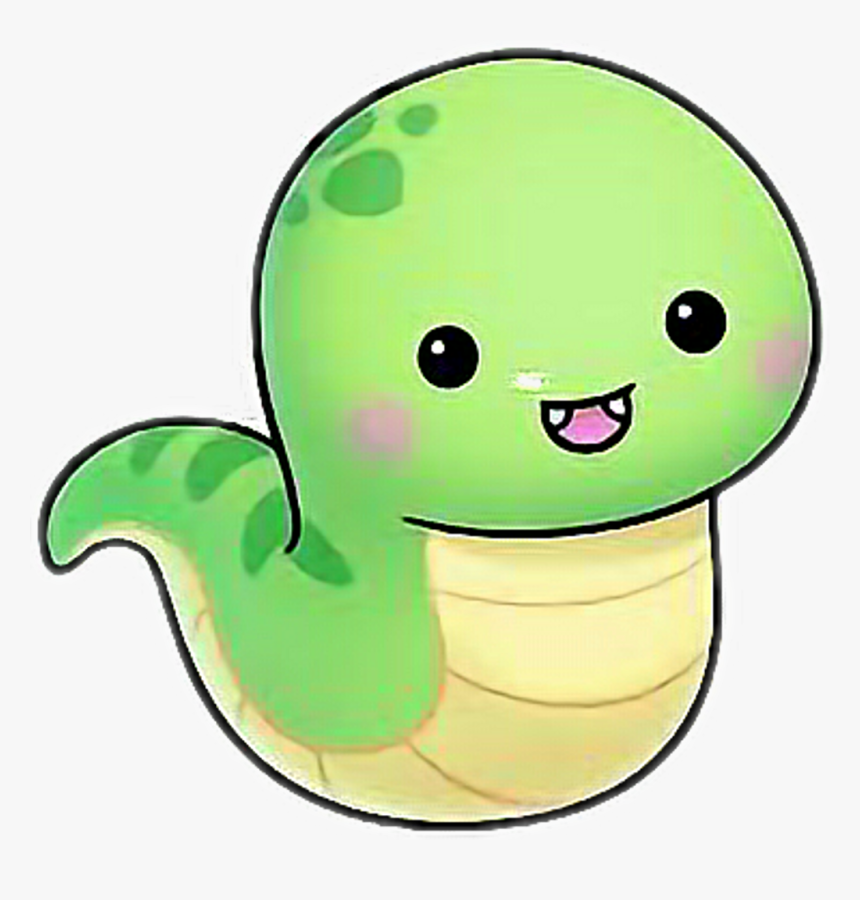 Snake Clipart Kawaii - Fluff Friends, HD Png Download, Free Download