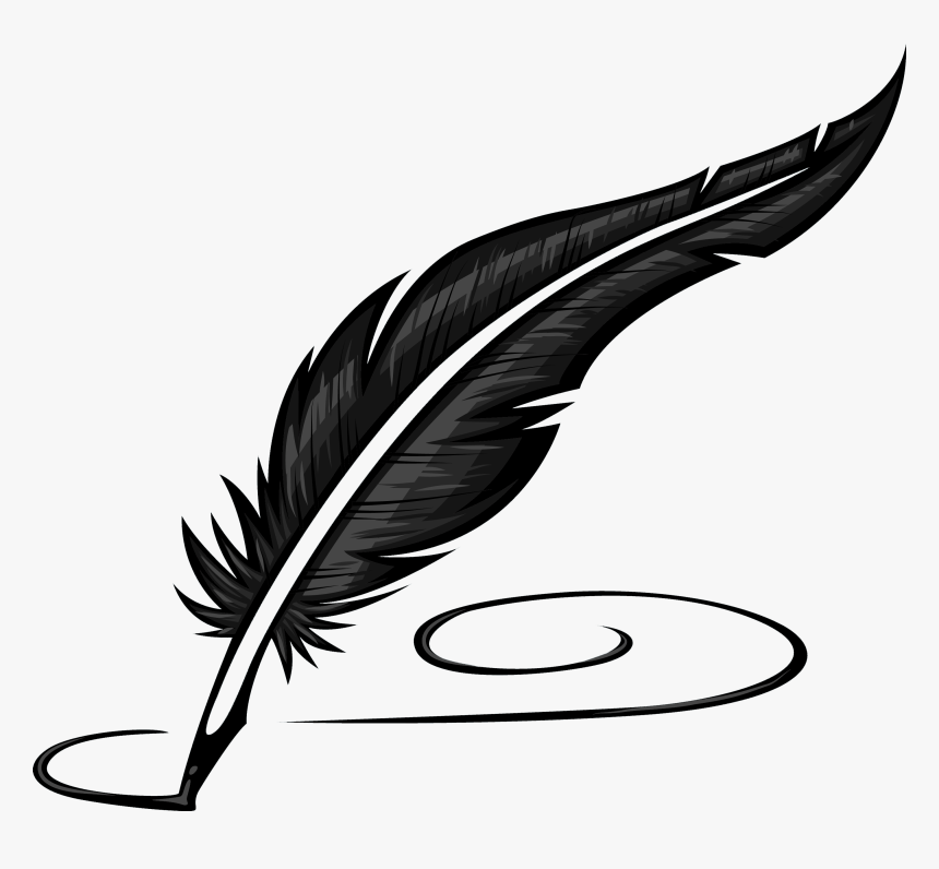 28 Collection Of Pen Clipart Transparent - Feather Pen Png, Png Download, Free Download