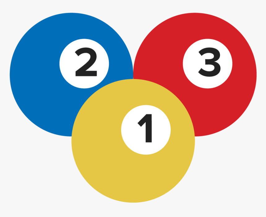 Sunday 3 Ball - 3 Pool Balls Png, Transparent Png, Free Download