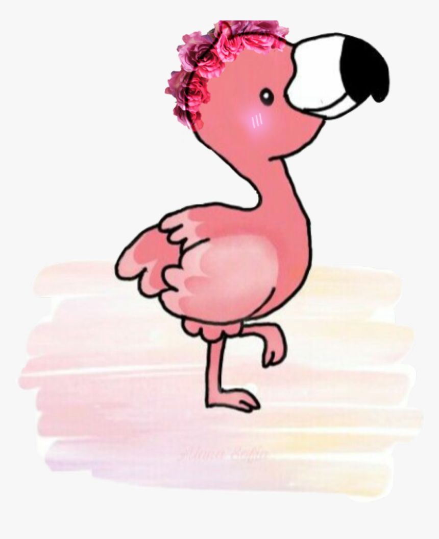 #flamingo #kawaii , Png Download - Imágenes Kawaii De Flamingos, Transparent Png, Free Download