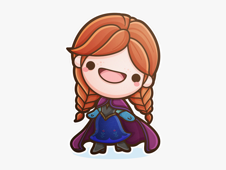 Titulo Anna - Anna Frozen Kawaii, HD Png Download, Free Download