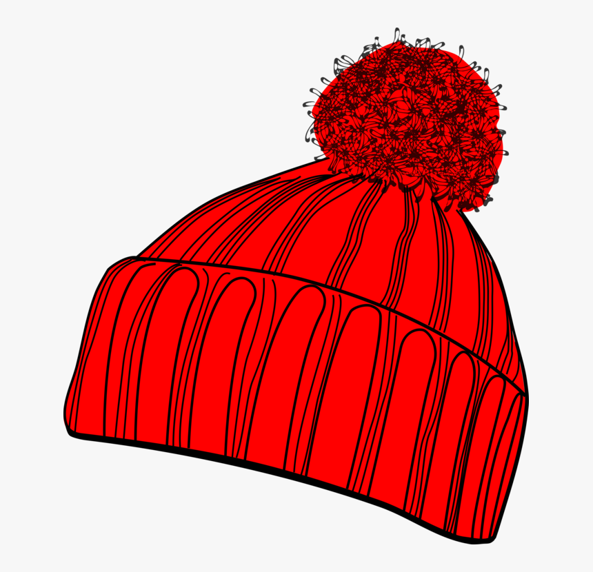 Cap,headgear,line - Beanie Clipart, HD Png Download, Free Download