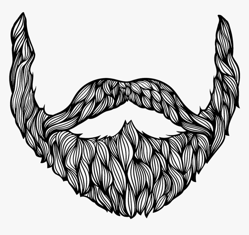 Beard Drawing, HD Png Download, Free Download