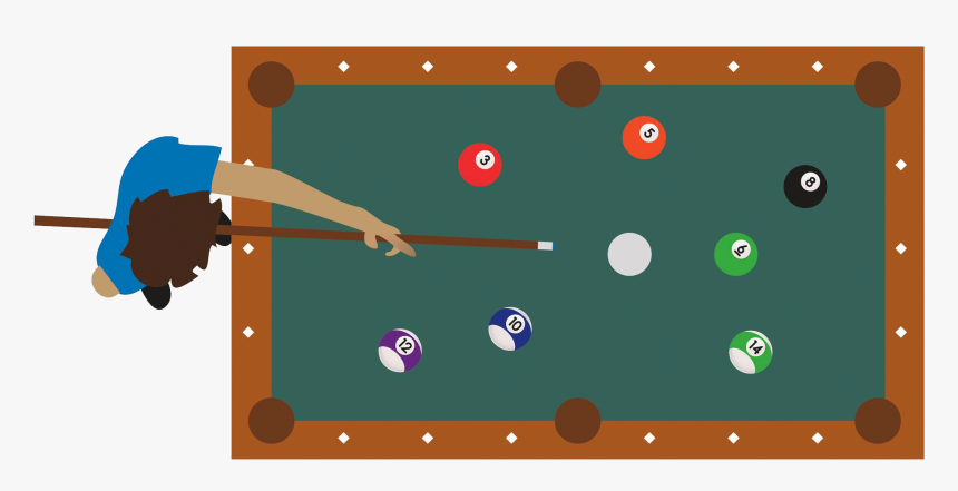 Playing Pool Left Handed, HD Png Download, Free Download