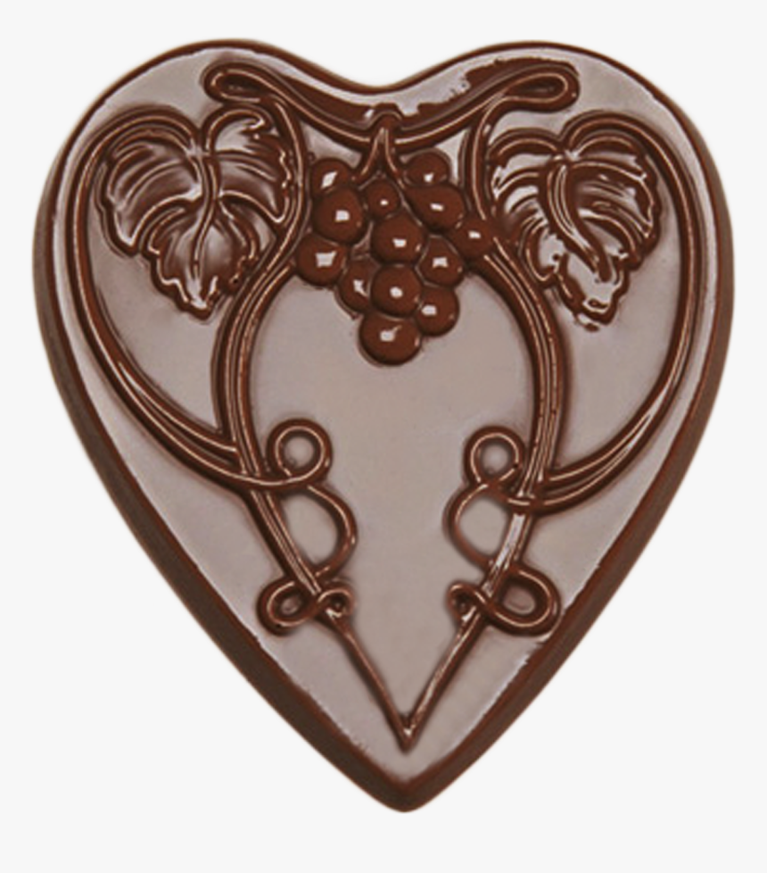 Chocolate Grapevine Heart - Heart, HD Png Download, Free Download