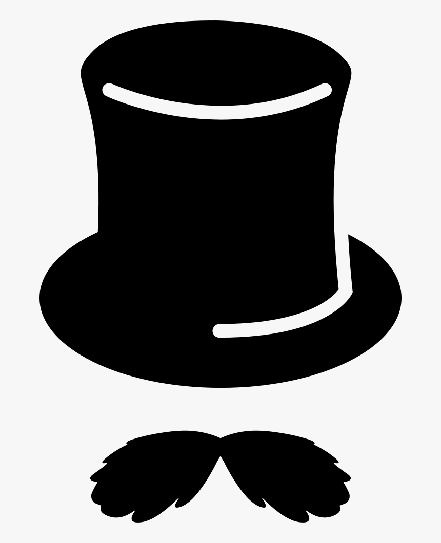 Transparent White Moustache Png - Sombrero De Copa Png, Png Download, Free Download