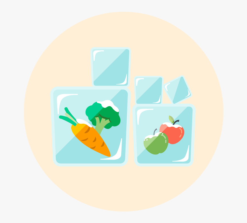 Shop Healthy To Eat Healthy - Frozen Fruits And Vegetable Clipart, HD Png Download, Free Download