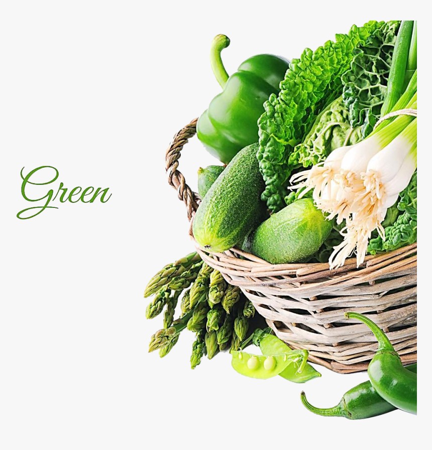 Drawing Vegetables Healthy Food - Green Vegetables Background Png, Transparent Png, Free Download