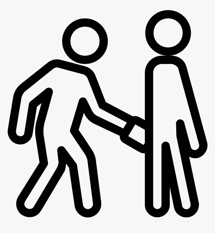 There Is A Single Person Standing Behind Another Person - Pickpocket Icon, HD Png Download, Free Download