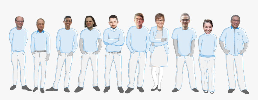 The Team Behind Merlin Project - Standing, HD Png Download, Free Download