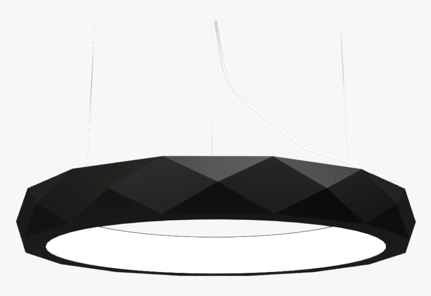 Pendant Lamp Anel Facetado Horizontal - Ceiling, HD Png Download, Free Download