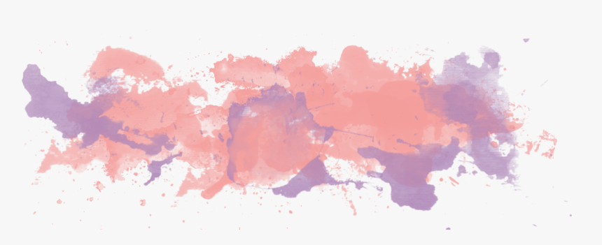 Paint Splatters Png - Pastel Watercolor Splash Png, Transparent Png, Free Download