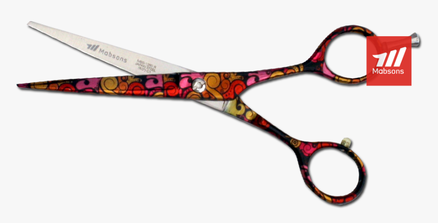 Printed Hair Scissors - Scissors, HD Png Download, Free Download