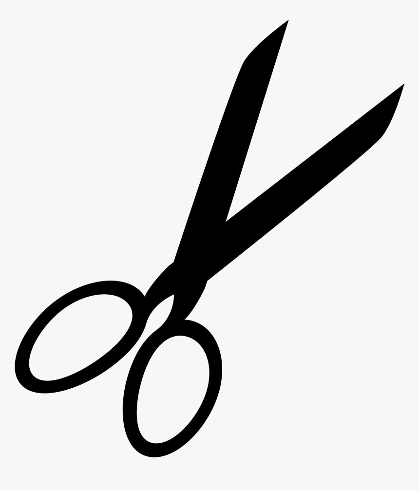 Scissors Computer Icons Hair-cutting Shears Clip Art - Scissors Clipart Transparent Background, HD Png Download, Free Download
