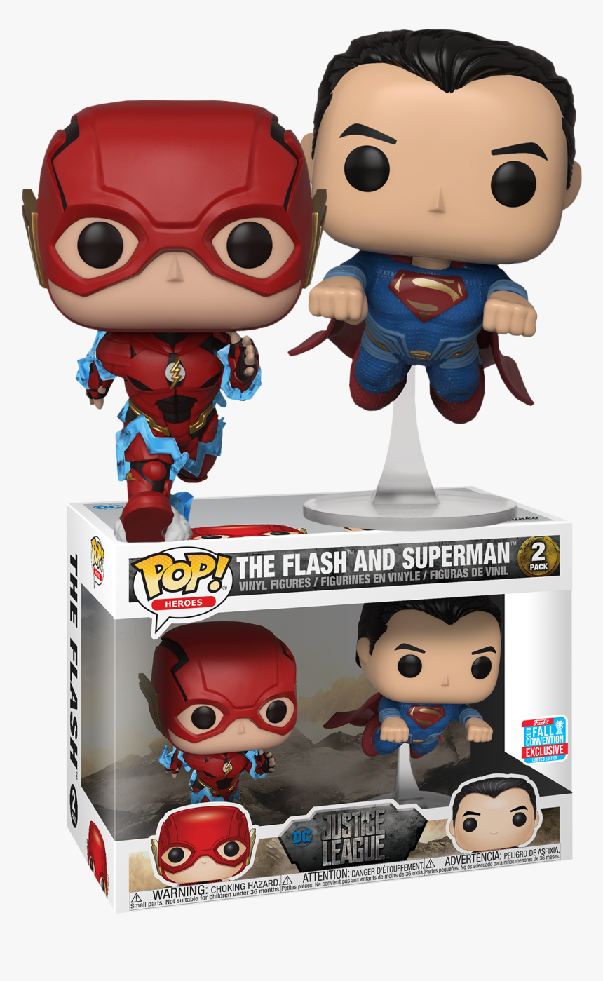 Flash And Superman Pop, HD Png Download, Free Download