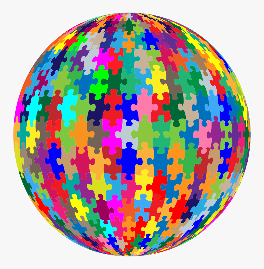 Multi Colored Puzzle Piece, HD Png Download, Free Download