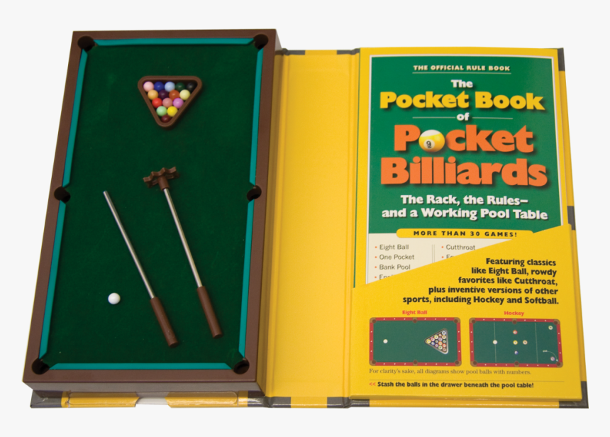 Pocket Book Of Pocket Billiards, HD Png Download, Free Download