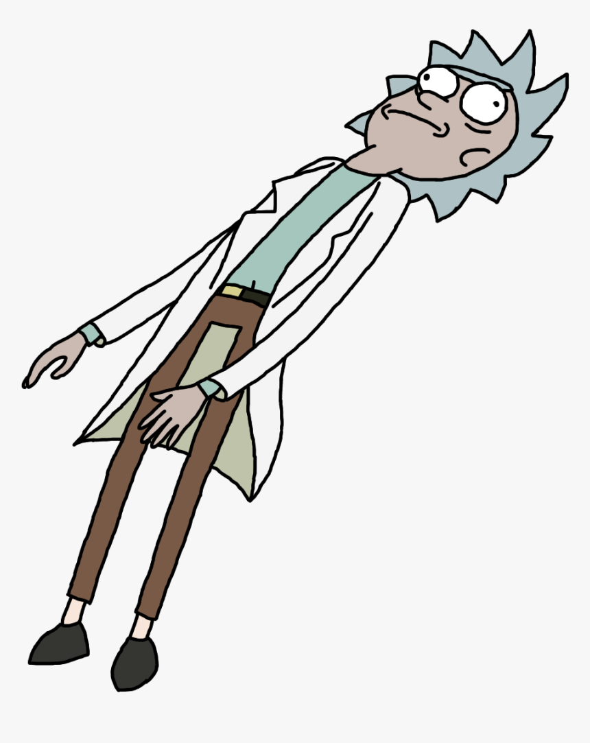 Rick Sanchez Weapon Line Art - Rick Sanchez Png, Transparent Png, Free Download