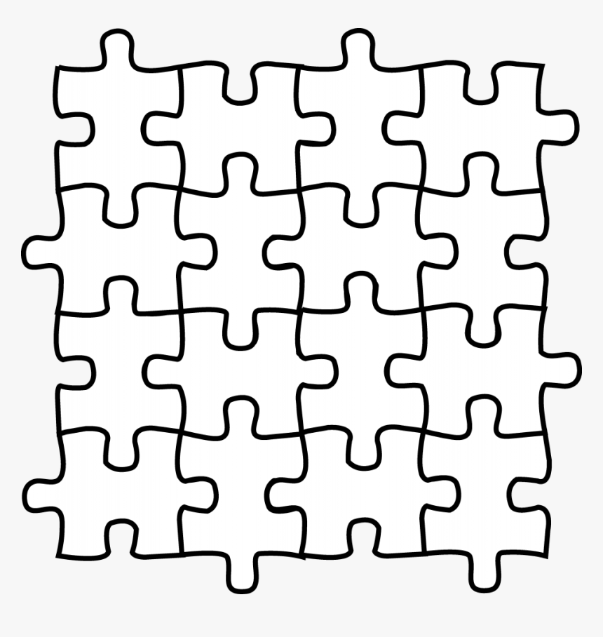 Tpbb Oacgif On Cut Out Continents Coloring Page Dinosaur - Outline Autism Puzzle Piece, HD Png Download, Free Download