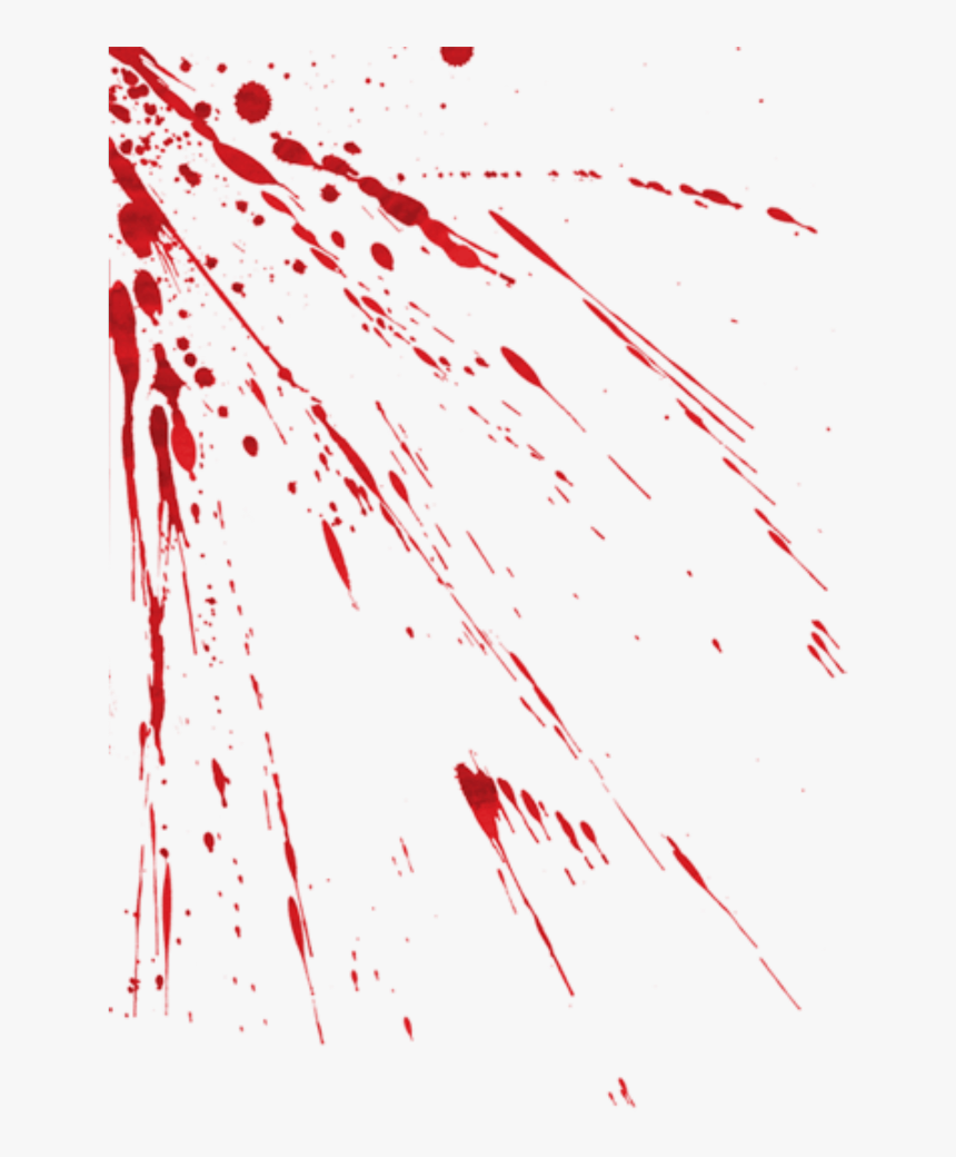 #blood #splatter #red - Blood Splat Blood Drop Png, Transparent Png, Free Download