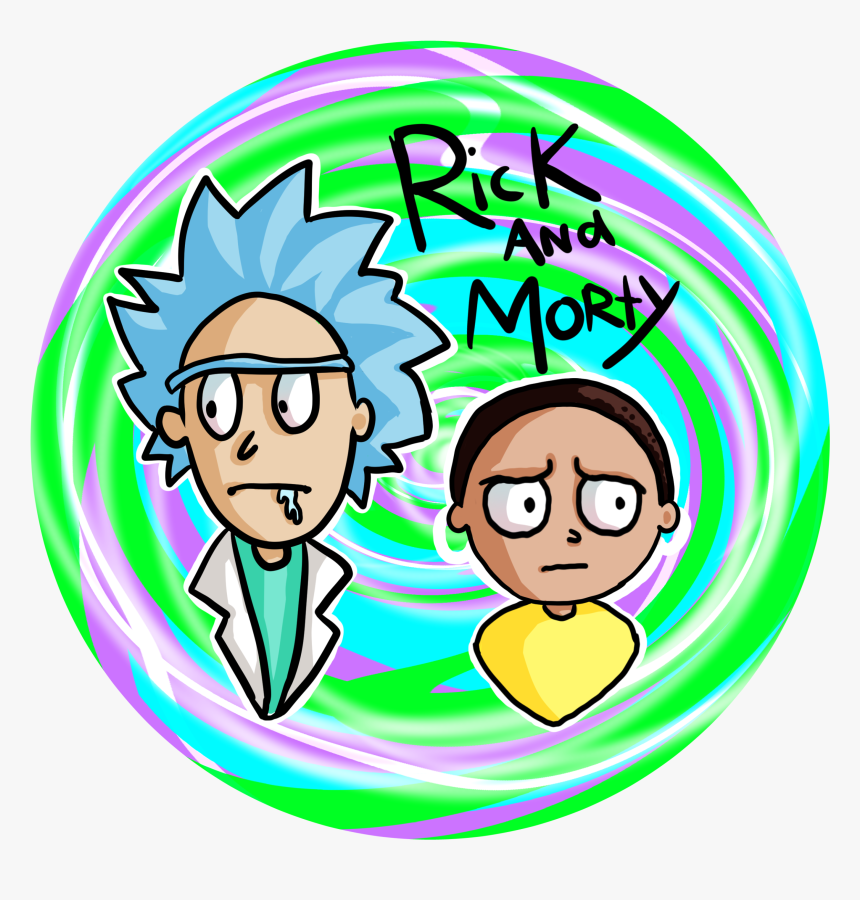 Rick And Morty - Rick And Morty Circle, HD Png Download, Free Download