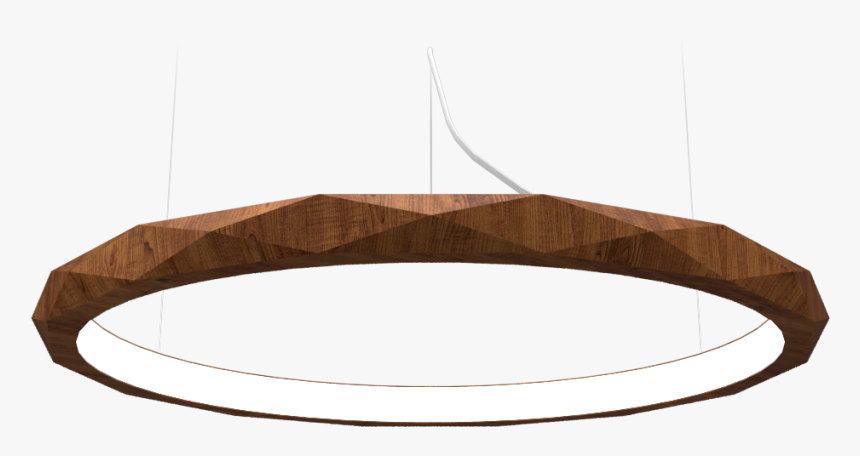 Pendant Lamp Anel Facetado Horizontal - Circle, HD Png Download, Free Download