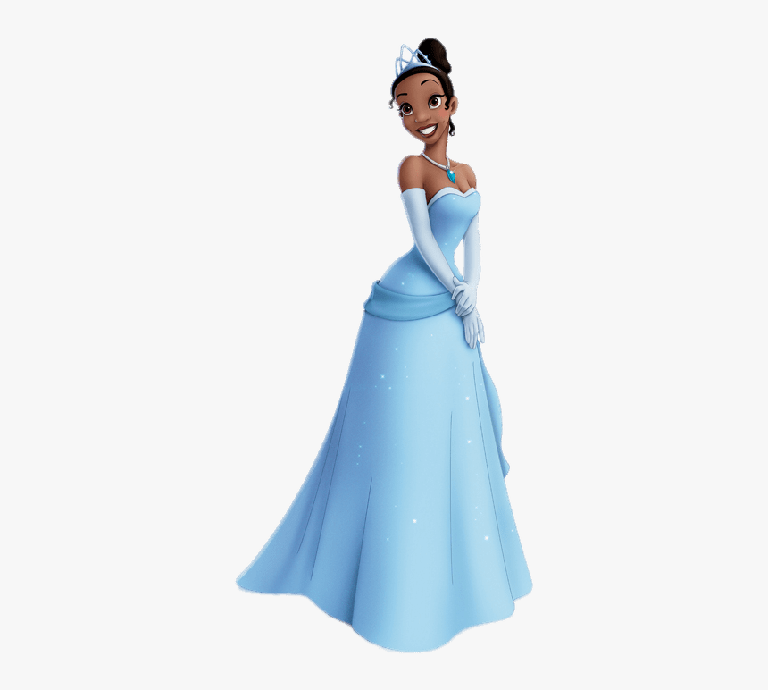 Princess Tiana In Blue Dress - Tiana The Princess And The Frog, HD Png Download, Free Download