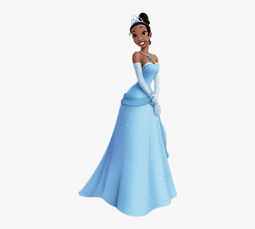 Princess Tiana In Blue Dress - Tiana ...