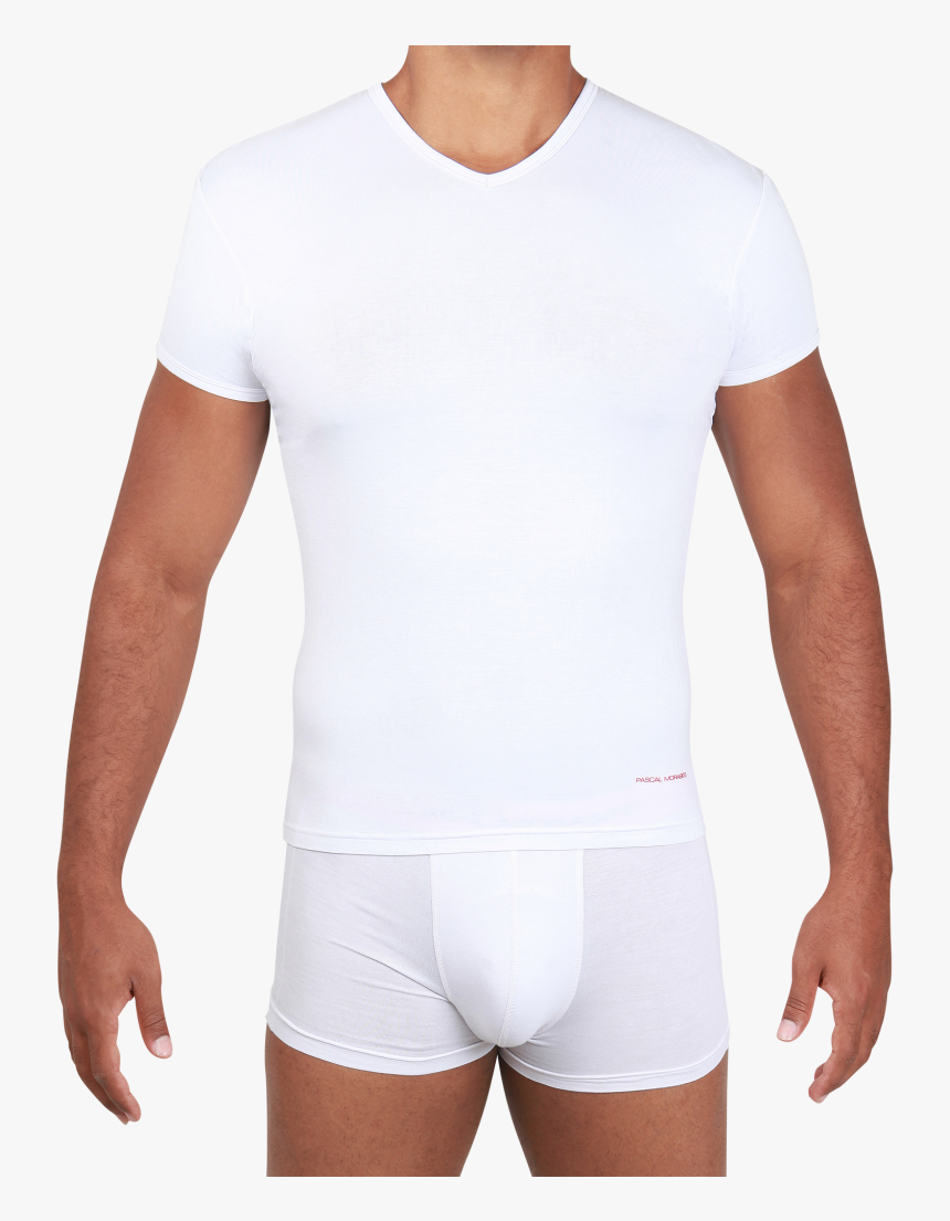 Man In Whitet-shirt Png Image - Men White T Shirt Png, Transparent Png, Free Download