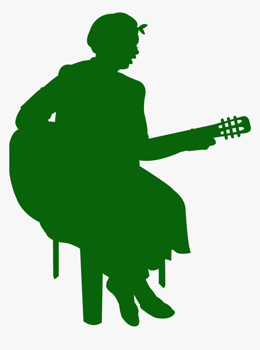 Old Woman Singing Silhouette, HD Png Download, Free Download