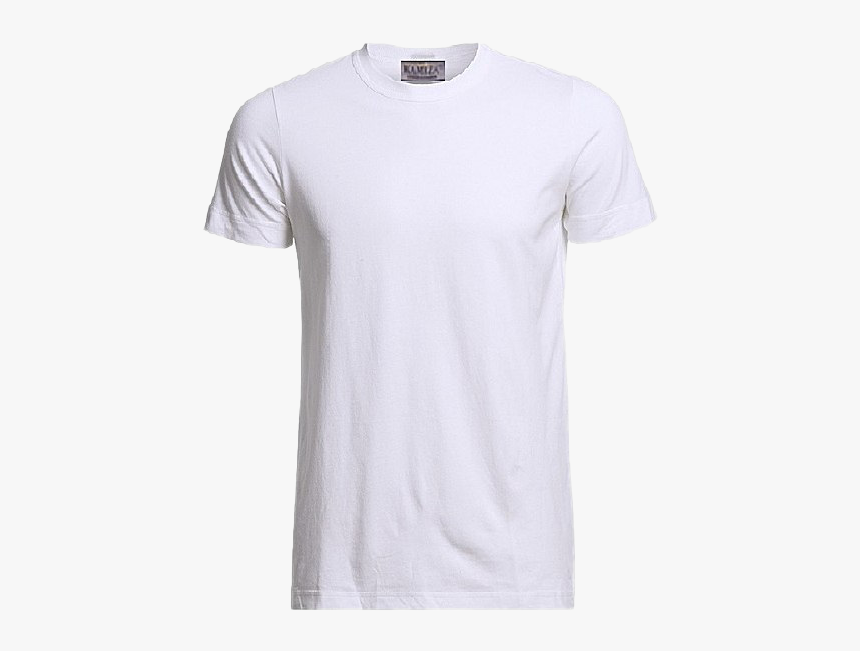 Plain White T-shirt Png Image Background - Vit T Shirt, Transparent Png, Free Download