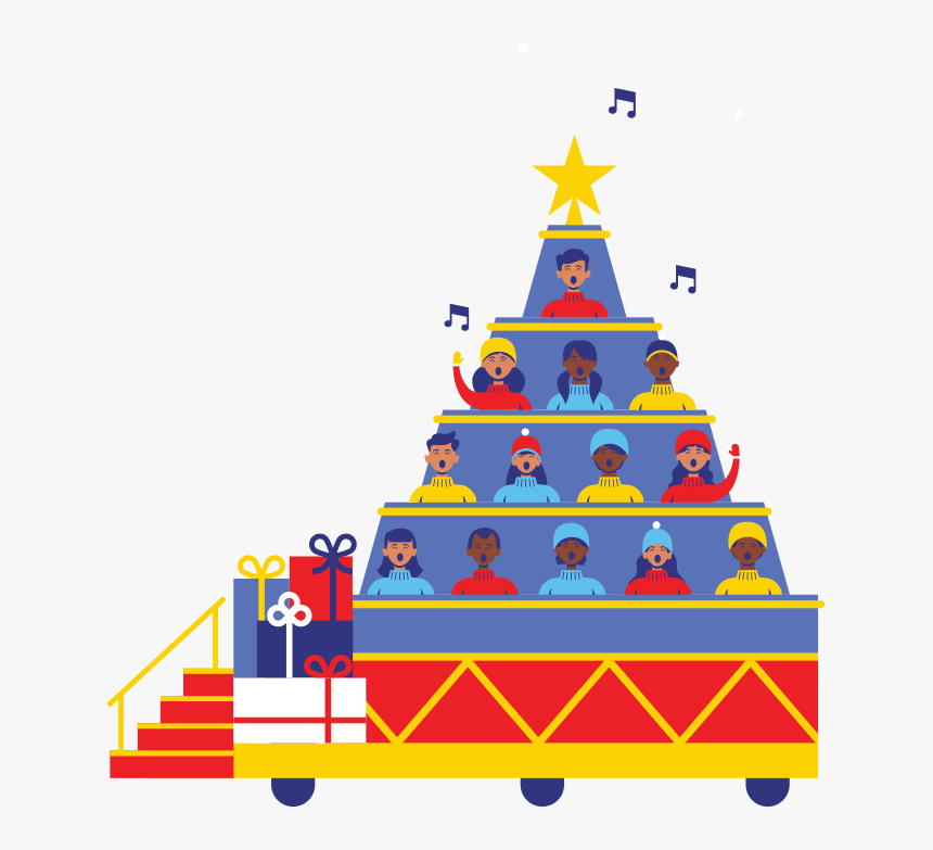 Macy's Singing Christmas Tree, HD Png Download, Free Download