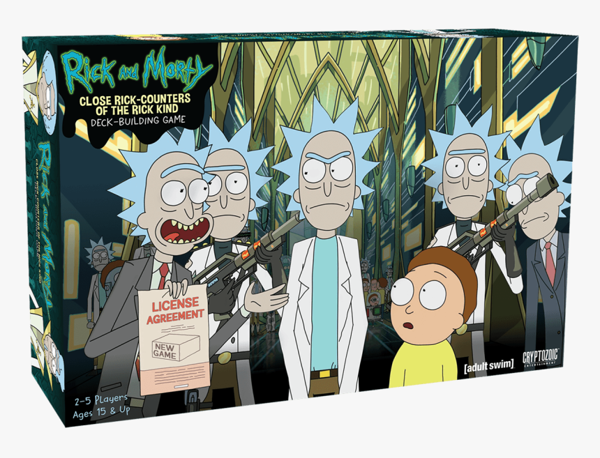 Rick And Morty Deck Building Game, HD Png Download, Free Download