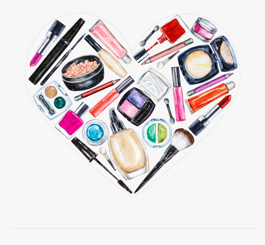 Makeup Clipart Watercolor - Make Up Eyes Painting, HD Png Download, Free Download