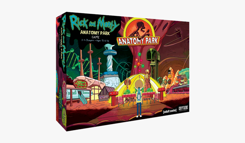 Rick And Morty Game - Rick And Morty Board Game Anatomy Park, HD Png Download, Free Download