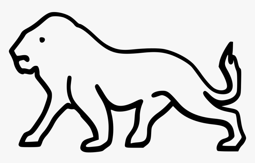 White Lion Icon Png, Transparent Png, Free Download