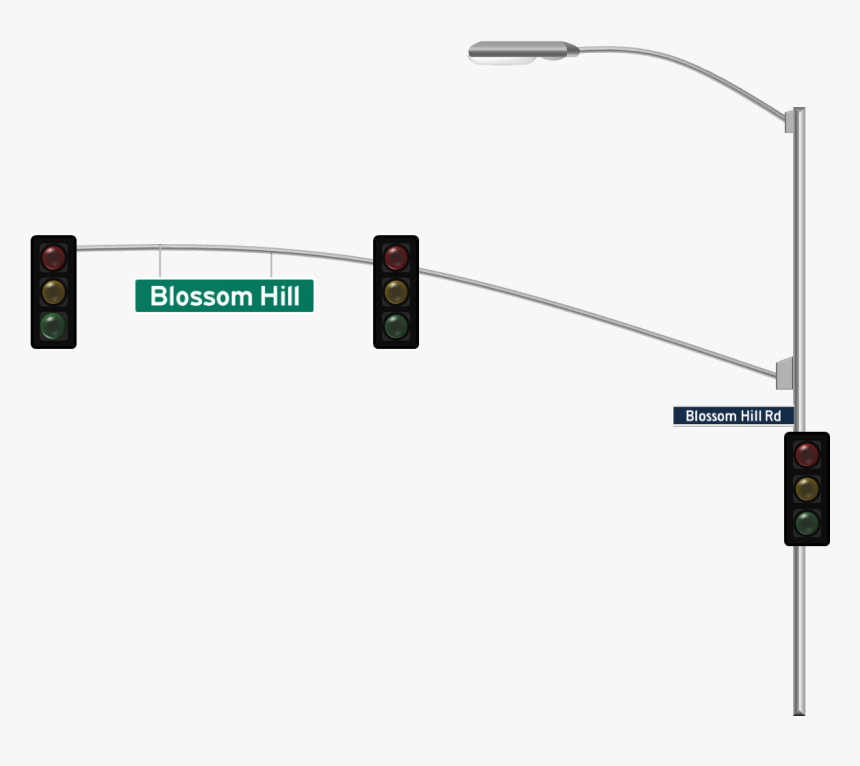 Street Traffic Lights Png, Transparent Png, Free Download