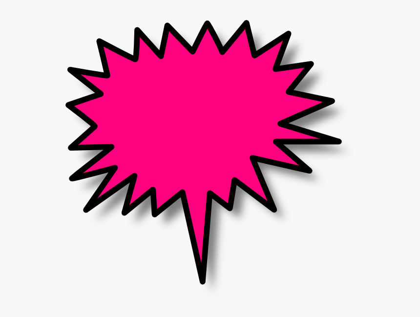 Pink Comic Clip - 20 Off, HD Png Download, Free Download