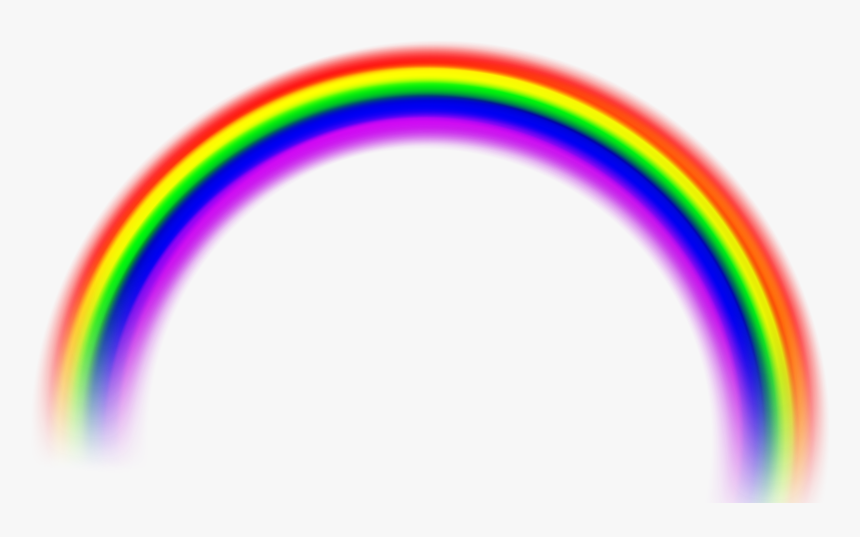 Rainbow Purple Sky Pattern - Rainbow Transparent Bg, HD Png Download, Free Download