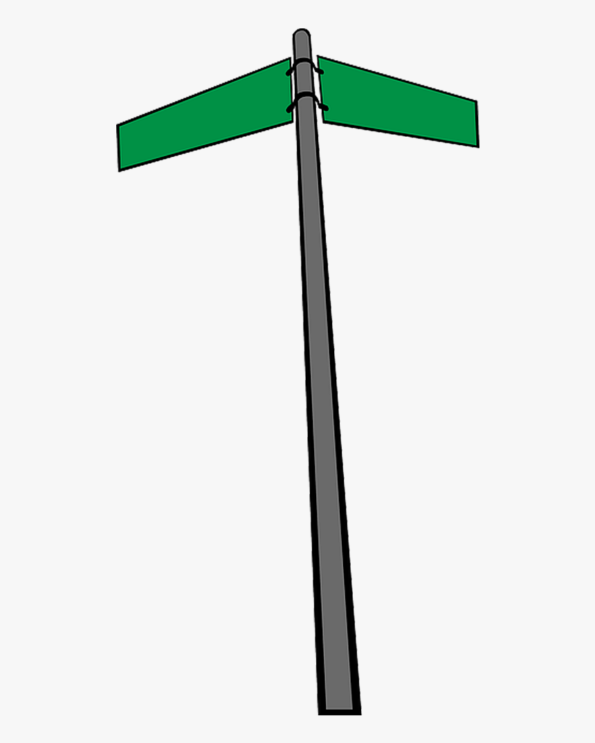 Poste De Sinalização Em Png - Street Sign Clipart Png, Transparent Png, Free Download