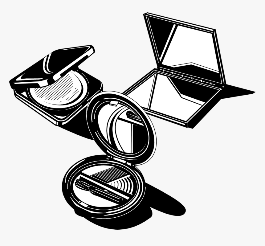 Makeup Mirrors - Transparent Background Makeup Logo Transparent, HD Png Download, Free Download