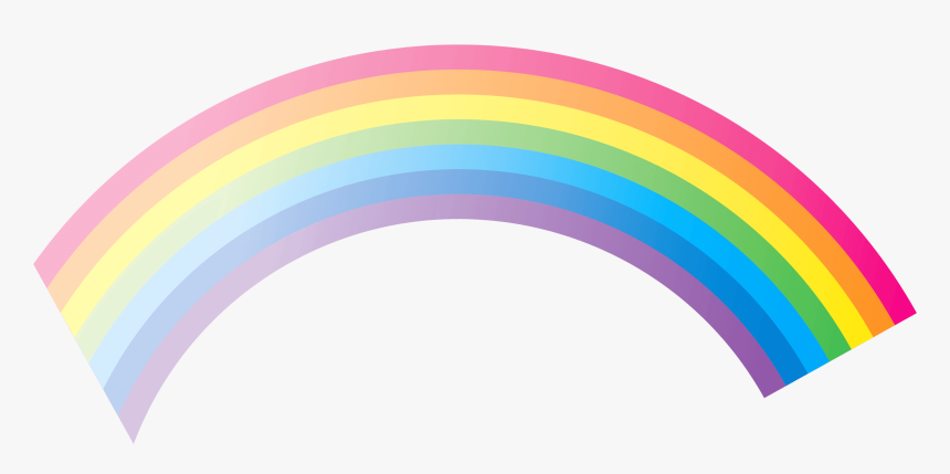 Classic Rainbow - Rainbow Png No Background, Transparent Png, Free Download