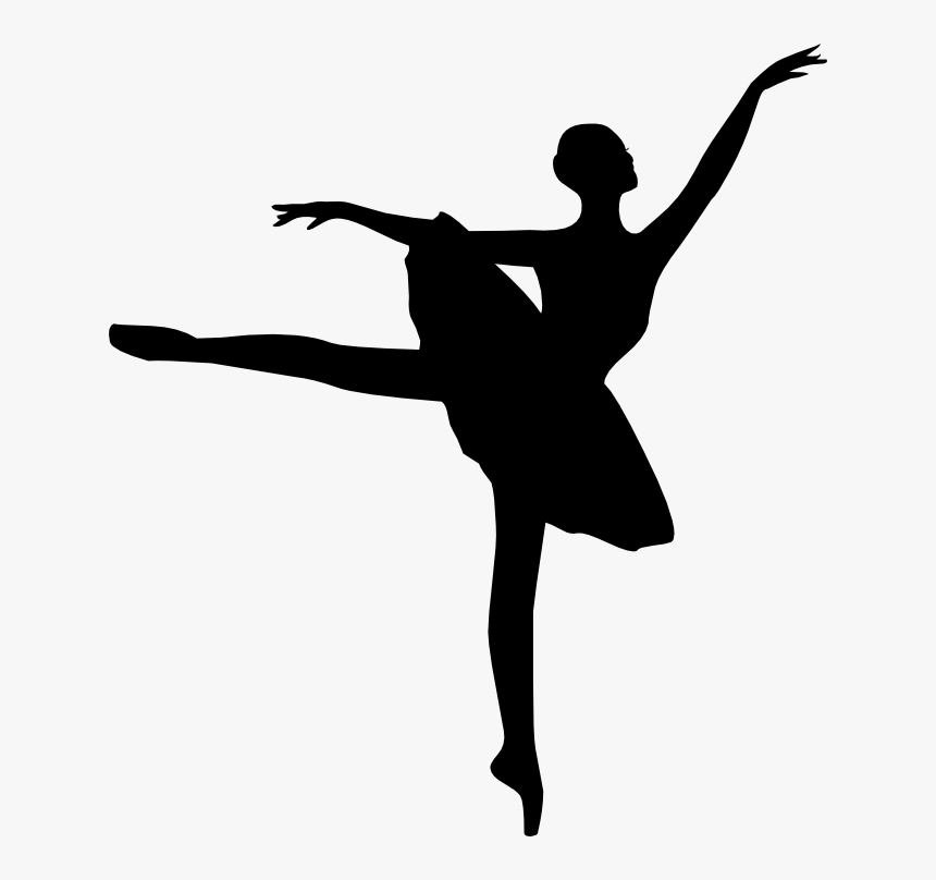 Clip Art Silhouette Shadows Pinterest More - Ballet Dancers On Pointe Silhouette, HD Png Download, Free Download