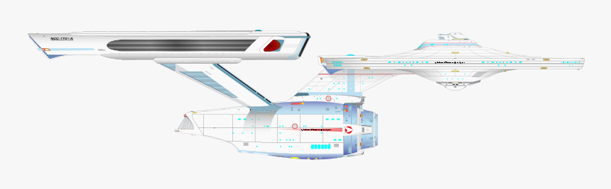 Free Ncc 1701 A - Monoplane, HD Png Download, Free Download