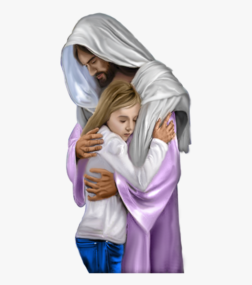 Jesus Christ Transparent Background Png - Jesus Hugging Children, Png Download, Free Download