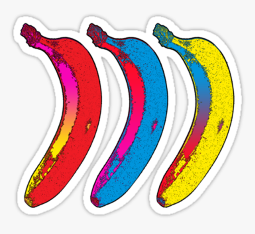 Tumblr Popart Art Pop Banana Bananas Platano Platanos - Pop Art Tumblr Png, Transparent Png, Free Download