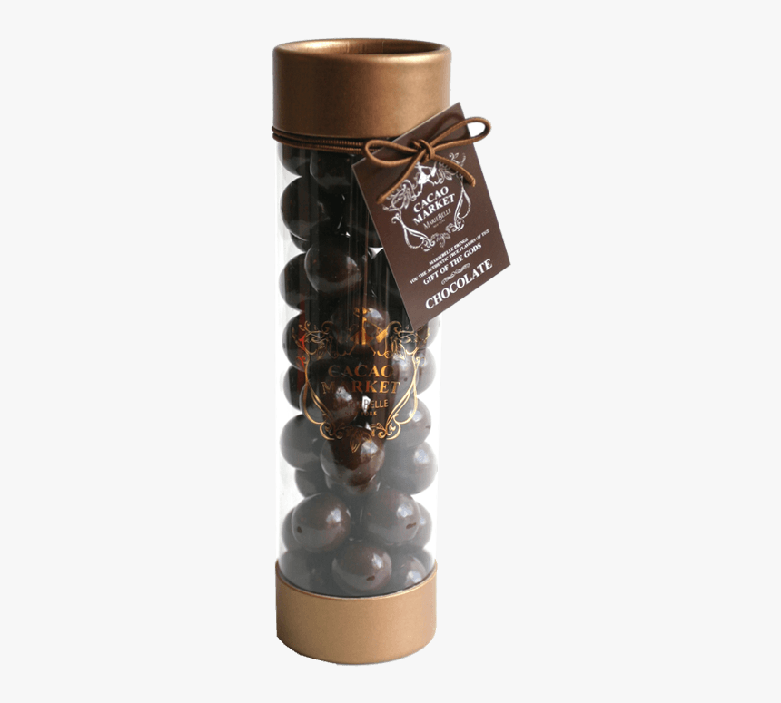 Cacao Market Dark Chocolate Almonds Cylinder - Grape, HD Png Download, Free Download